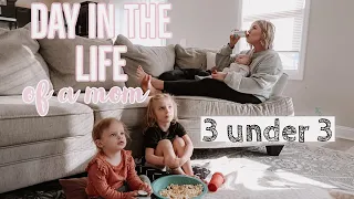 DAY IN THE LIFE OF A STAY AT HOME MOM | 3 UNDER 3 | Autumn Auman