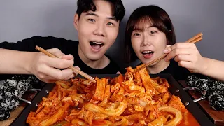 Mukbang 엽떡 먹방 Spicy tteokbokki eating show