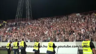 VIDEOTON   FERENCVÁROS 1 3  2015 08 08  SZURKOLÁS