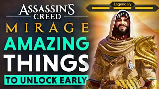 Assassin’s Creed Mirage - BEST Outfit, Weapons, Skills & Tools to get early... (Tips & Tricks)