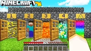 NIE WYBIERZ ZŁYCH DRZWI W MINECRAFT! JAK WYBIERZE GPLAY?