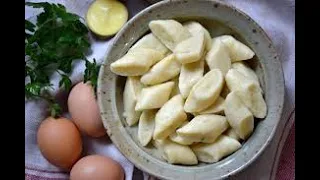 Kopytka (potato dumplings)