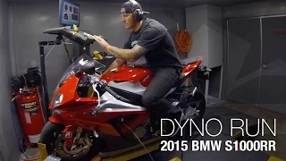 2015 BMW S1000RR Dyno Run - MotoUSA