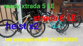 ada xtrada 5 LE, ada xtrada 6 size L dan heist x2 #jualbelisepeda #mtb #polygon #sepeda #xtrada