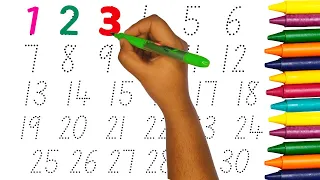 Learn to count, 123 Numbers, One two three, 123, 1 to 100 counting