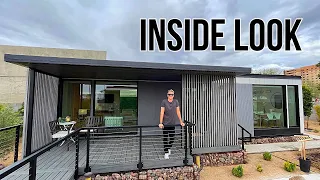 I Did NOT Expect this! Inside one of the Most Popular new PREFAB HOMES in the world!!