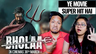Bholaa Official Trailer REACTION | Ajay Devgn | Tabu | Bholaa In IMAX 3D | 30th March 2023