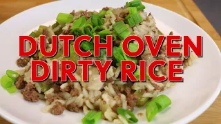 Quick & Easy Dirty Rice in the Dutch Oven! Carolina Cooker®