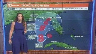 Tropical storm warnings canceled for now but Tampa Bay remains in Eta's cone