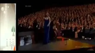 Emmy Awards 2013 ~ VIDEO Tina Fey and Amy Adams Trips and Fall On Stage HD