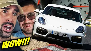 BLOWN AWAY🤯 by His Porsche Cayman 981 GTS! // Nürburgring