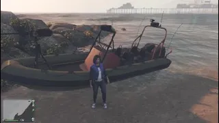 GTA Online - Playing With My Weaponized Dinghy