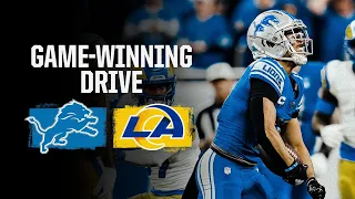 Entire GAME-WINNING drive from Detroit Lions Wild Card win vs. Los Angeles Rams