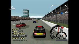 NASCAR 2000 - CAR #28 / INDIANAPOLIS MOTOR SPEEDWAY / GAMEPLAY PS1