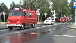 Alarmowa parada 63 wozów strażackich w Ciechocinku - 2019