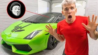 GAME MASTER RETURNED STOLEN LAMBORGHINI SHARERGHINI with TOP SECRET MYSTERY EVIDENCE CLUES INSIDE!!