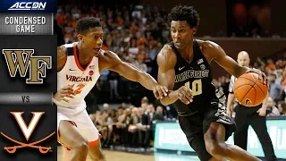 Wake Forest vs. Virginia Condensed Game | 2018-19 ACC Basketball