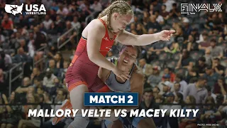 Mallory Velte vs. Macey Kilty | 2023 Final X Round 2