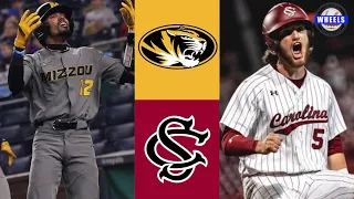 #22 Missouri vs #11 South Carolina Highlights (AMAZING GAME!) | 2023 College Baseball Highlights