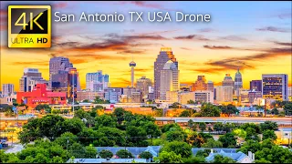 San Antonio Texas USA in 4K UHD Drone