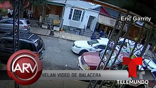 Revelan imágenes del tiroteo en Filadelfia que dejó seis policías heridos | Al Rojo Vivo | Telemundo