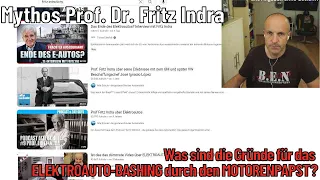 Mythos Prof. Fritz Indra: Was sind die Gründe für das ELEKTROAUTO-BASHING durch den MOTORENPAPST?