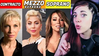 CONTRALTO vs MEZZOSOPRANO vs SOPRANO