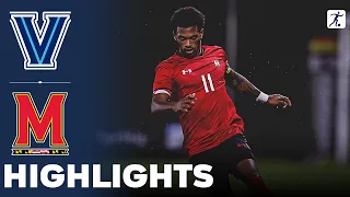 Villanova vs Maryland | Highlights | NCAA Soccer 10-10-2023