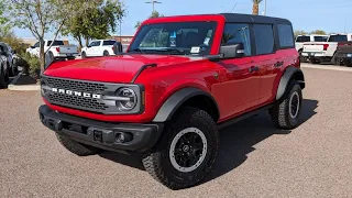 2023 Ford Bronco Badlands Sasquatch Interior Walkthrough