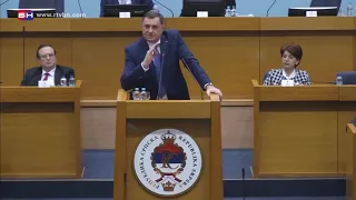 OBRAČUN U SKUPŠTINI RS: Nebojša Vukanović - Milorad Dodik (BN Televizija 2020)