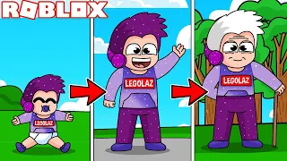 👶 ¡DEJE DE SER UN BEBE Y PASÉ A SER UN ANCIANO EN ROBLOX! 😂