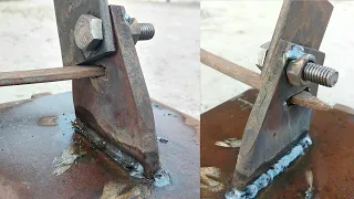 Simple Ideas For Flat Bar cutting || Flat Bar Cutting Technics || Bar cutting