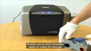 Comment installer le ruban sur une imprimante à carte FARGO DTC1250e