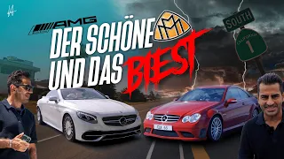 💥V12 trifft auf V8🤯! Maybach trifft auf den AMG Black Series 🏁 / Hamid Mossadegh