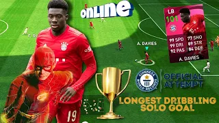 💫 101 Rated Iconic A. Davies Longest Dribbling Solo Goal 🤯 from Pes 2021 Mobile Iconic Davies Rewiew