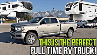 New RAM 3500 Big Horn: This Is The Perfect 1 Ton Truck Spec For Full Time RV Living!