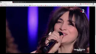 Camélia Jordana Ne me quitte pas, Taratata 100% live France 2