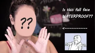 IS IT WATERPROOF? TESTING FULL FACE OF MAKEUP IN THE POOL!