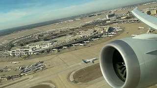 4K | American Airlines 787 Dreamliner Takeoff from Dallas/Fort Worth (DFW)