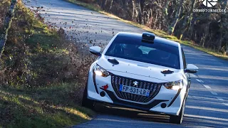 Américo Antunes | PT Racing | Fafe | Peugeot 208 rally 4 | Test Day #rally #Fafe