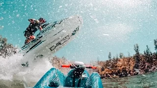 Superjet / Rickter Jet ski Madness - Lake Shasta (GoPro HD 2016)