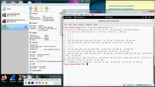 Traceroute problem in Oracle VirtualBox Solved