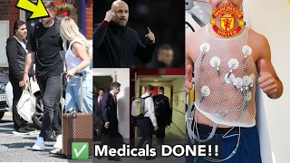 ✅ Medicals DONE! ✈️ flight, Manchester United just sanctioned a deal after Erik Ten Hag decision...