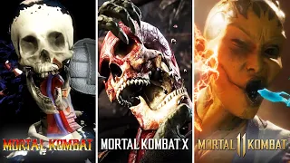 Mortal Kombat - All X-Ray Attacks (MK9, MKX, MK11)