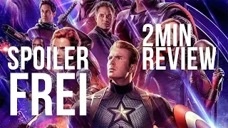 Avengers Endgame in 2 Minuten KRITIK / REVIEW  Deutsch | 2019 | [SPOILERFREI]