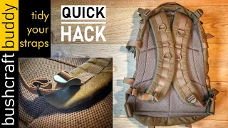 Quick Hack how to Tidy your Straps