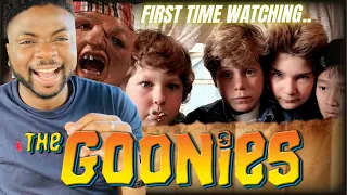 🇬🇧BRIT Reacts To THE GOONIES (1985) - *FIRST TIME WATCHING* - MOVIE REACTION!