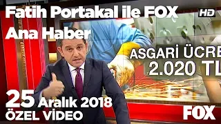 Liderlerin ekonomi atışması... 25 Aralık 2018 Fatih Portakal ile FOX Ana Haber