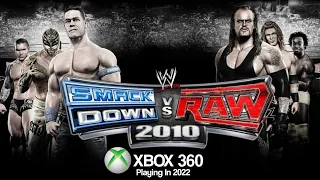 WWE SmackDown Vs Raw 2010 Xbox 360 In 2022