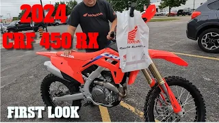 2024 CRF 450 RX FIRST LOOK